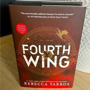 New Fourth Wing Special Edition Hardcover Book by Rebecca Yarros 🐉🔥